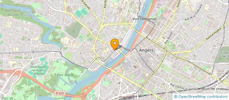 localisation de l'entreprise SOC ANGEVINE GROUPE ELECTROGENES à ANGERS