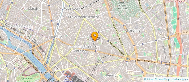 localisation de l'entreprise SOC ANNONCES ET PUBLICITE  PARIS