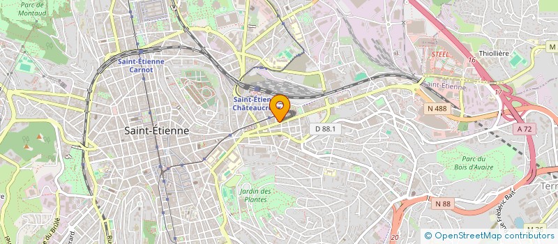 localisation de l'entreprise SOC ANONYME COOP DE PRODUCTION CONSTRUIR à SAINT-ETIENNE