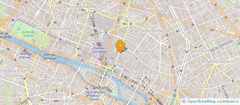localisation de l'entreprise SOC ANOR à PARIS