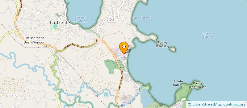 localisation de l'entreprise SOC ANTIL PRODUI COMMER INDUSTR  TRINITE