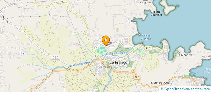 localisation de l'entreprise SOC ANTILLAISE D'AMENAGEMENT DU BAT à LE FRANCOIS