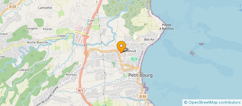 localisation de l'entreprise SOC ANTILLAISE DE FERRONNERIE à PETIT-BOURG