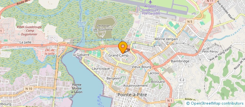 localisation de l'entreprise SOC ANTILLAISE REALISATIONS INVESTIS à LES ABYMES