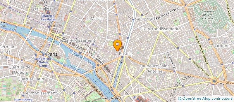 localisation de l'entreprise SOC ANTONIA ROUSSEAU à PARIS