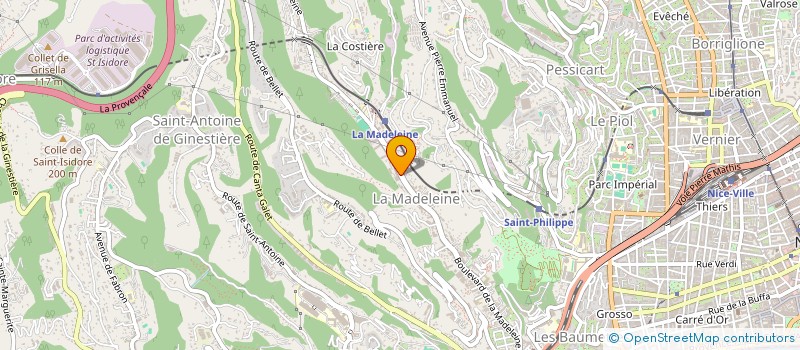 localisation de l'entreprise SOC APPLIC DIFFUS ENTRETIEN MAINTENANCE à NICE