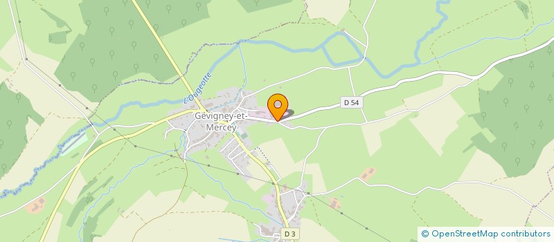 localisation de l'entreprise SOC APPLIC HYDRAUL GEVIGNEY à GEVIGNEY-ET-MERCEY