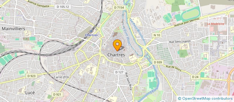 localisation de l'entreprise SOC APPLICAT GESTION INFORMAT COMPTABLE à CHARTRES