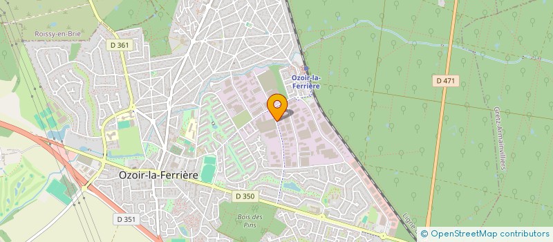 localisation de l'entreprise SOC APPLICAT PROCEDES AERO-THERMODYNAMIQ à OZOIR-LA-FERRIERE
