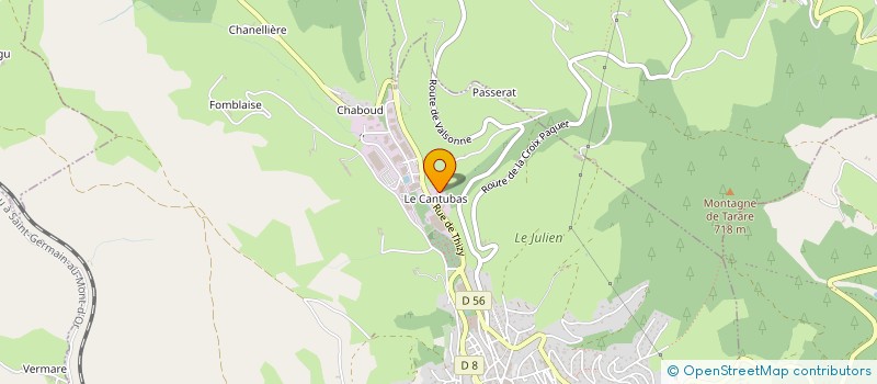 localisation de l'entreprise SOC APPLICAT REALISAT TISSUS INDUSTRIELS à TARARE