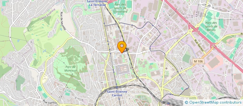 localisation de l'entreprise SOC APPLICAT TECHNOL ENVIRONNEMENT SATE à SAINT-ETIENNE