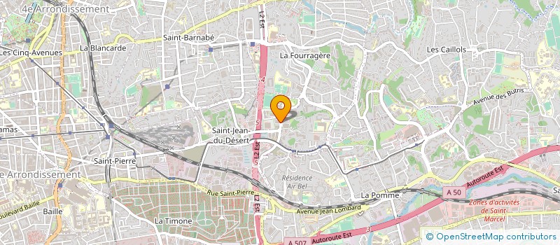 localisation de l'entreprise SOC APPLICATION TECHNIQUE DU FROID à MARSEILLE