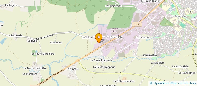 localisation de l'entreprise SOC APPLICATIONS MECANIQUES DU DIAMANT à LES HERBIERS