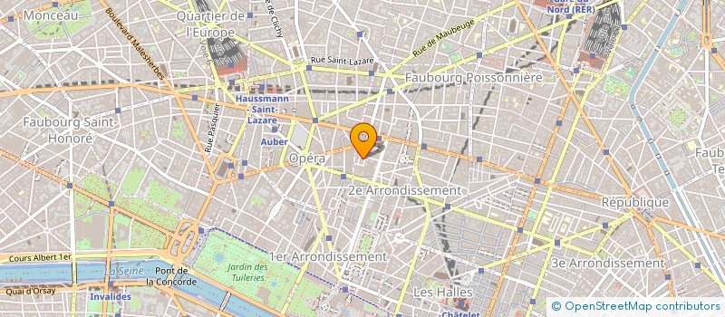 localisation de l'entreprise SOC APPRO NEGOCE DIFFUSION INTERNATIONAL à PARIS
