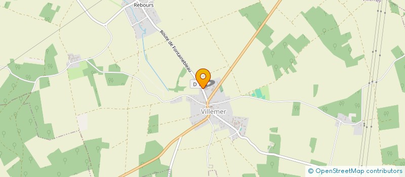 localisation de l'entreprise SOC APPROVISION DOCUMENT AGRIC  MONTEREAU-FAULT-YONNE