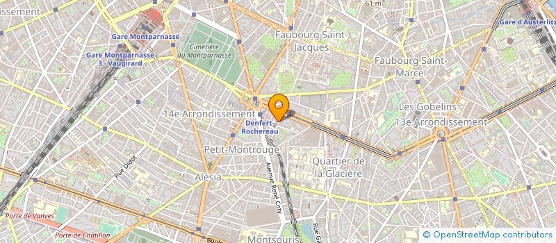 localisation de l'entreprise SOC APROJEFF  PARIS