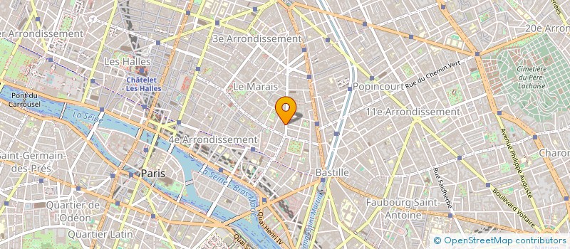 localisation de l'entreprise SOC AR.DE.TA.  PARIS