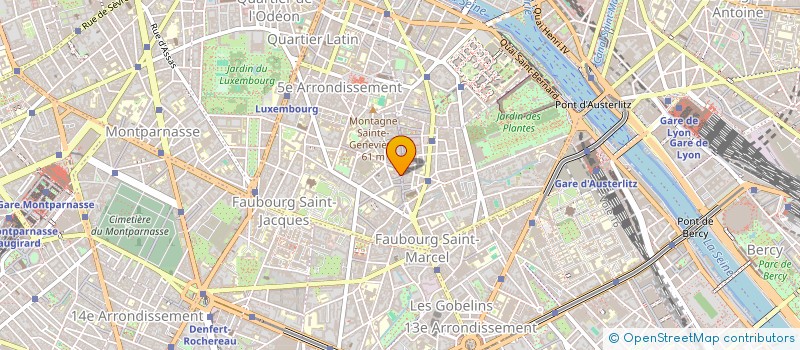 localisation de l'entreprise SOC ARA à PARIS