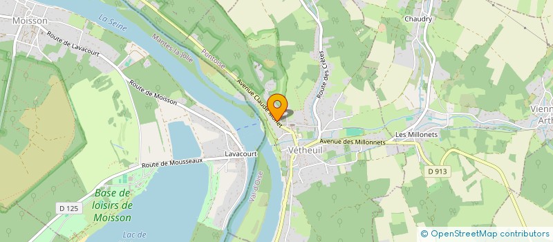 localisation de l'entreprise SOC ARC EN CIEL à VETHEUIL