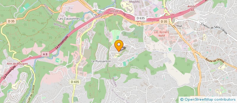 localisation de l'entreprise SOC ARCHAMBAULT à ANTIBES