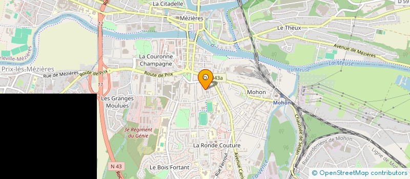 localisation de l'entreprise SOC ARDEN VERIFIC AUTOMOB SARL à CHARLEVILLE-MEZIERES