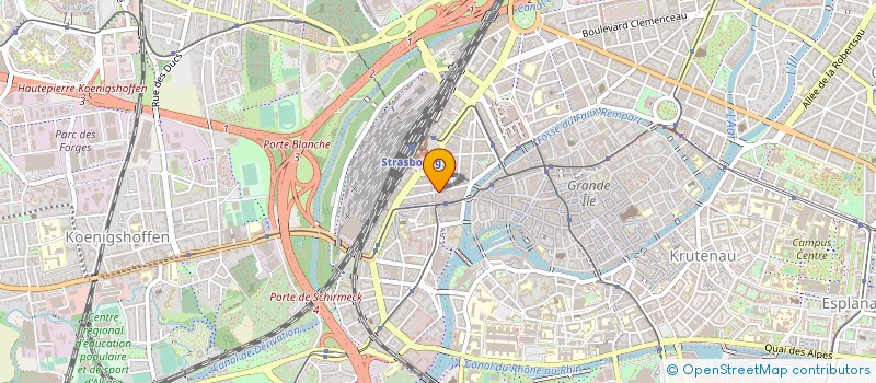 localisation de l'entreprise SOC ARDIC à STRASBOURG