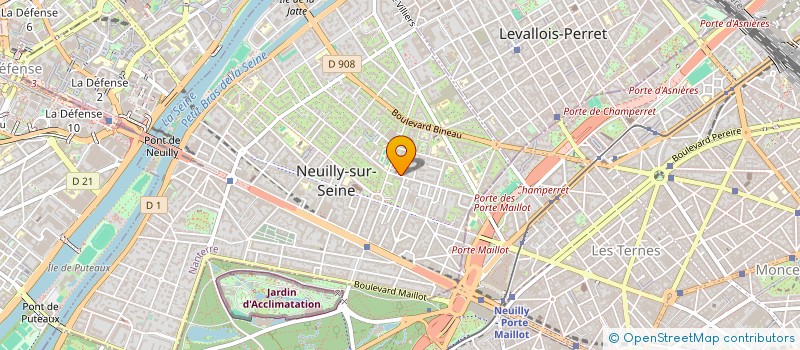 localisation de l'entreprise SOC ARGOS FILMS PRODUCT FILM à NEUILLY-SUR-SEINE