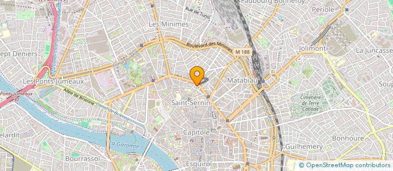 localisation de l'entreprise SOC ARIEGEOISE DE PRODUITS ALIMENTAIRES à TOULOUSE
