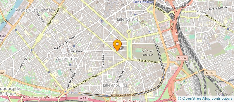 localisation de l'entreprise SOC ARLITA à LILLE