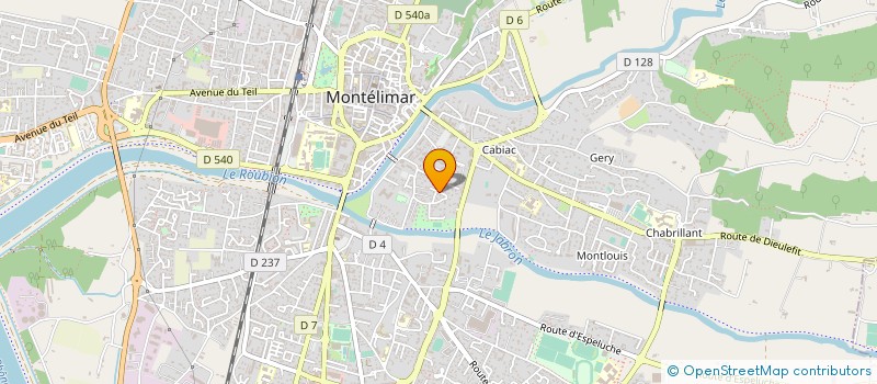 localisation de l'entreprise SOC ARNAUD A-M ET M ET F à MONTELIMAR