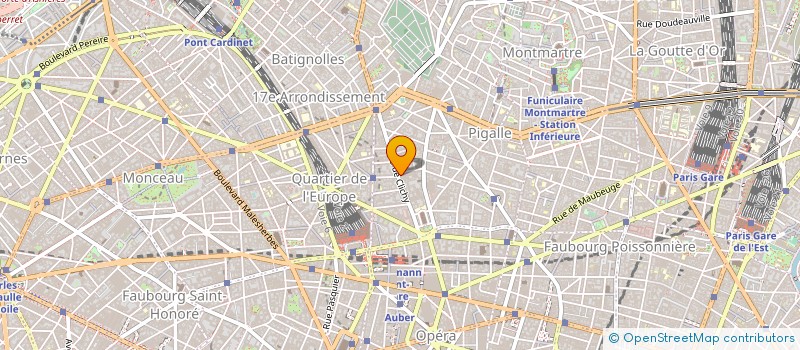 localisation de l'entreprise SOC ARNODAL FLEURS à PARIS