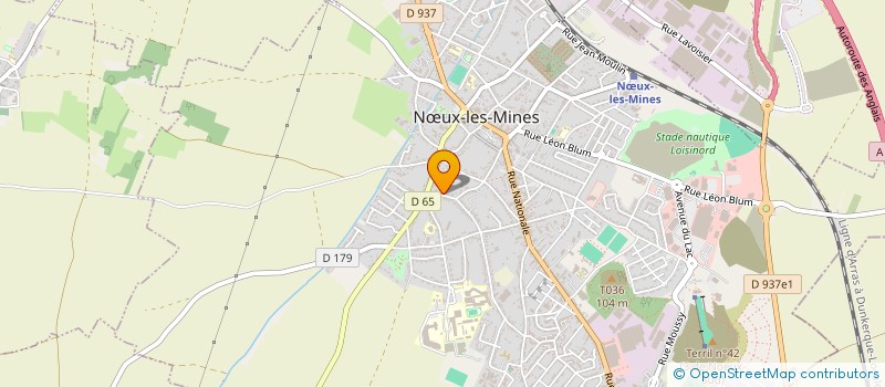 localisation de l'entreprise SOC ARTESIENNE D'INDUSTRIE  NUX-LES-MINES