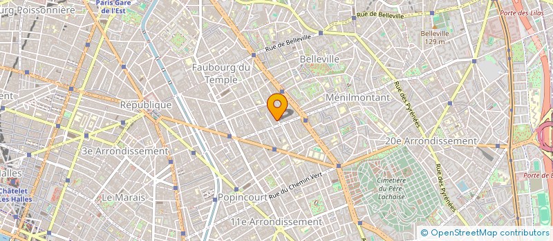 localisation de l'entreprise SOC ARTICLE SECURIT SELLERIE INDUSTRIELL  PARIS