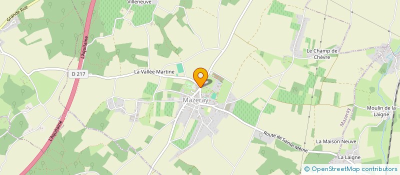 localisation de l'entreprise SOC ARTISANALE DE RENOVATION ANGERIENNE  VOISSAY