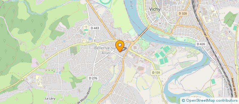 localisation de l'entreprise SOC ARTISANALE DU BOIS-GIAUFFRET PINAUD à BELLERIVE SUR ALLIER