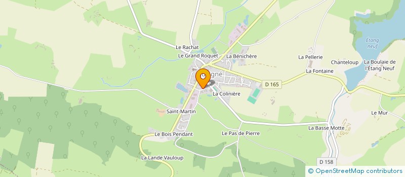 localisation de l'entreprise SOC ARTISANALE DU MEUBLE CUISINE RESTAUR à JUVIGNE
