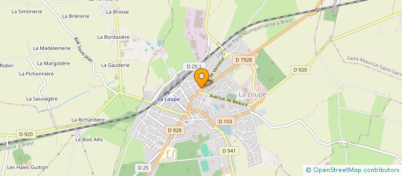localisation de l'entreprise SOC ARTS GRAPHIQUES ETUDES REALISATIONS à LA LOUPE