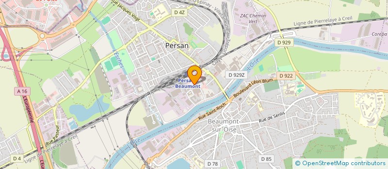 localisation de l'entreprise SOC ASEA BROWN BOVERI SA CE DE PERSAN à PERSAN