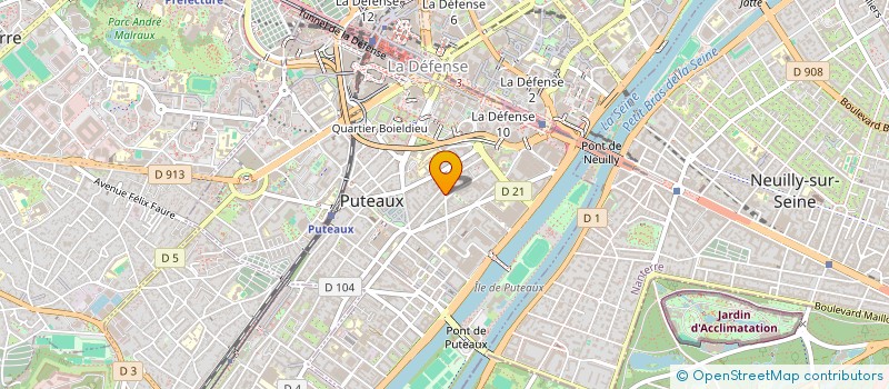 localisation de l'entreprise SOC ASS INFIRMIERE SOIN INSUFFIS RENAUX  PUTEAUX