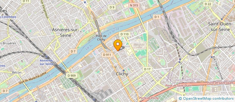 localisation de l'entreprise SOC ASSAINIS DRAGAGE INDUSTRIEL MARITIME à CLICHY