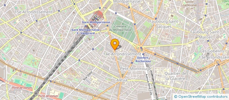 localisation de l'entreprise SOC ASSAINISS TRAITEM EUROP EAUX CONFORT à PARIS