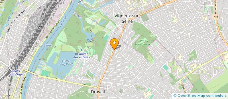 localisation de l'entreprise SOC ASSIST FORMAT INFORMAT MARKET EUROP à DRAVEIL