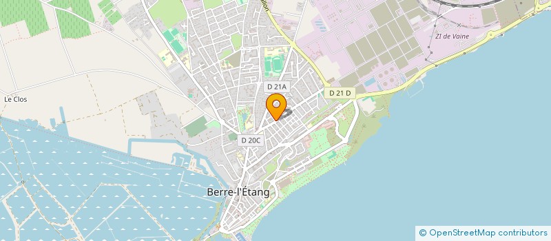 localisation de l'entreprise SOC ASSIST TECHNI ENGENEERING METALLURGI à BERRE-L'ETANG