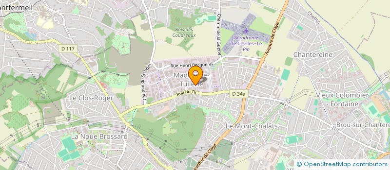 localisation de l'entreprise SOC ASSISTANCE ADMINIS DU CABINET BRIET  CHELLES