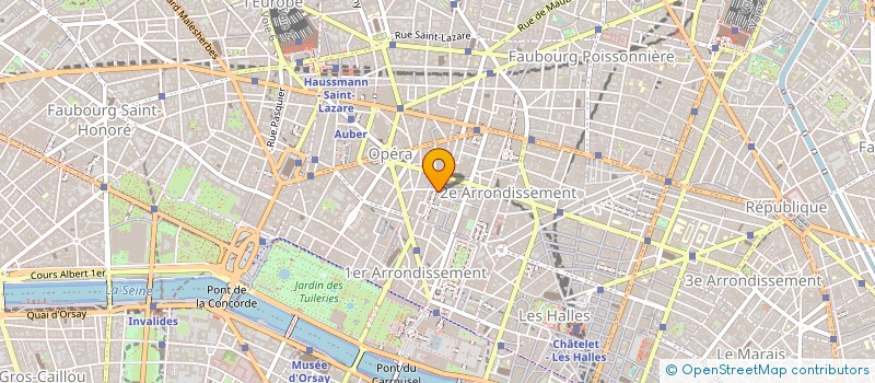 localisation de l'entreprise SOC ASSISTANCE ET PRODUCTION à PARIS