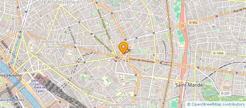 localisation de l'entreprise SOC ASSISTANCE GESTION ENTREP INFORMATIQ  PARIS