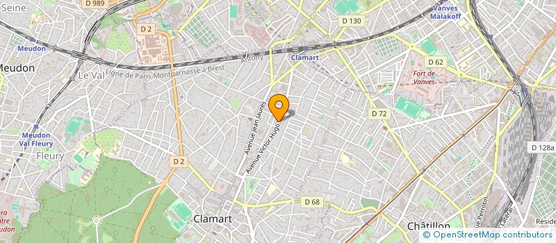localisation de l'entreprise SOC ASSISTANCE GESTION ENTREPPRISES à CLAMART