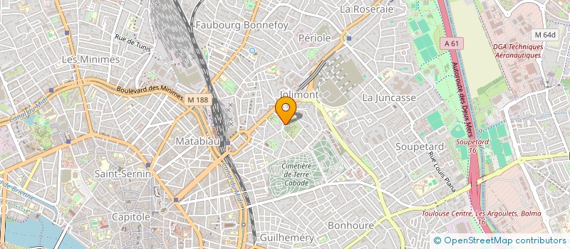 localisation de l'entreprise SOC ASTRONOMIE POPULAIRE  TOULOUSE
