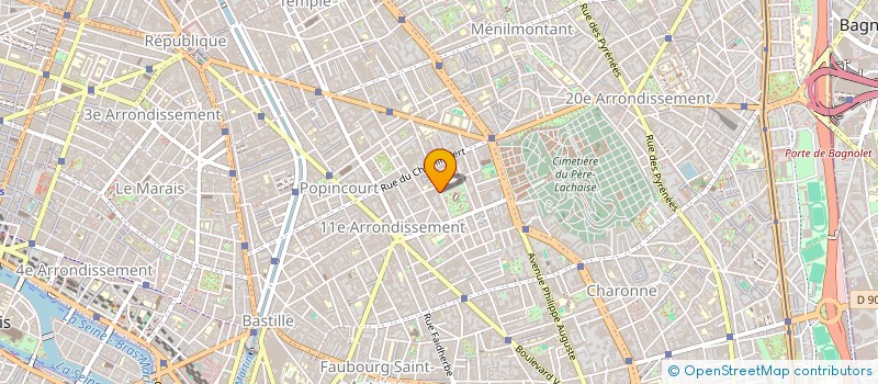 localisation de l'entreprise SOC ATELIER CHARLES ETIENNE ROGUIER  PARIS