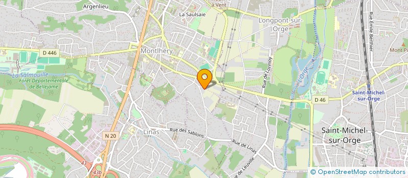 localisation de l'entreprise SOC ATELIER PETITE MECANIQUE PRECISION à LONGPONT-SUR-ORGE
